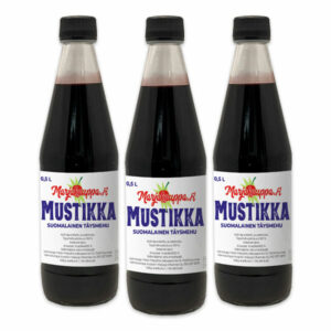 Mustikka täysmehu 3 plo